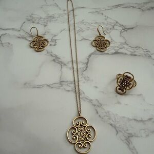 Tiffany & Co. Gold Paloma Picasso Jewelry Set